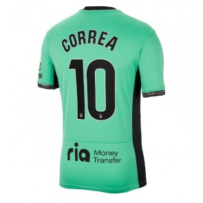 Atletico Madrid Angel Correa #10 Replica Third Stadium Shirt 2023-24 Short Sleeve
